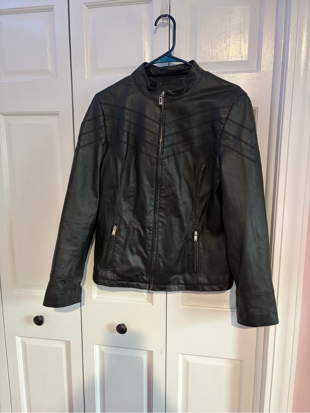 Wilson’s Black Leather Jacket